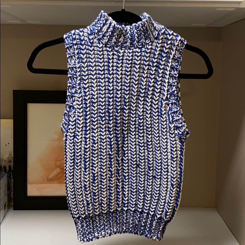 Alice and Olivia sleeveless sweater
